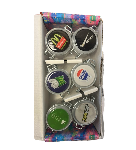 KANDY JAR CLEAR STICKER ON TOP 051-051