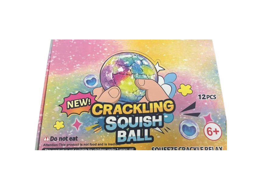 SQYUEEZY CRACKLING SQUISH BALL 1895