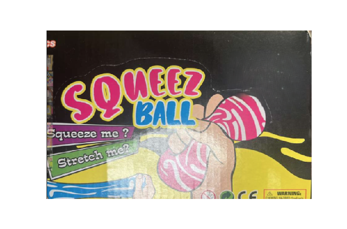 SQYUEEZY CRYSTAL SQUISH BALL SNOWFLAKES TFX6363