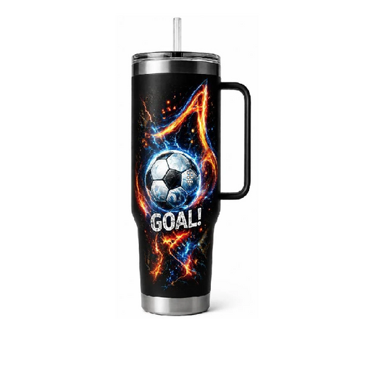 TUMBLER 40OZ WITH HANDLE ASSORTED JN24518