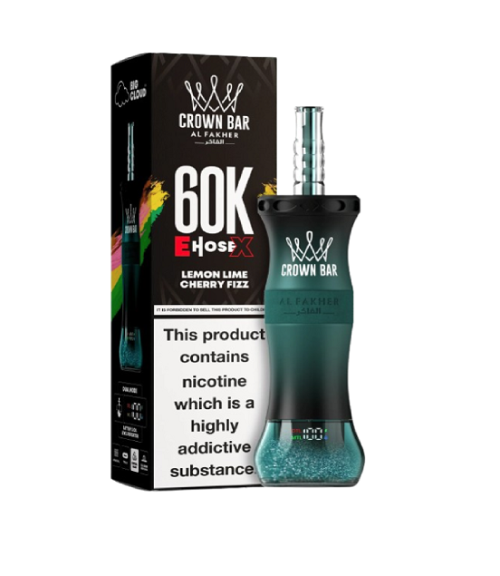 AL FAKHER CROWN BAR EHOSEX LEMON LIME CHERRY FIZZ 60K