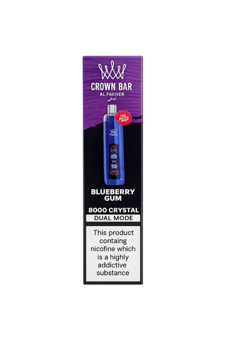 AL FAKHAR CROWN BAR BLUEBERRY GUM 8K