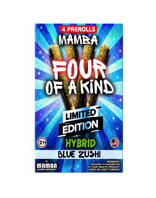 MAMBA FOUR OF A KIND PROLL LMTD EDTN BLUE ZUSHI HYBD 2GM