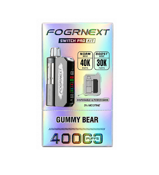 FOGERNEXT SWITCH PRO KIT GUMMY BEAR 40K