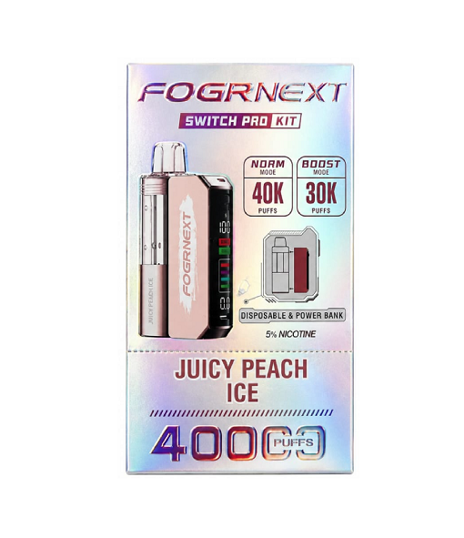 FOGERNEXT SWITCH PRO KIT JUICY PEACH ICE 40K