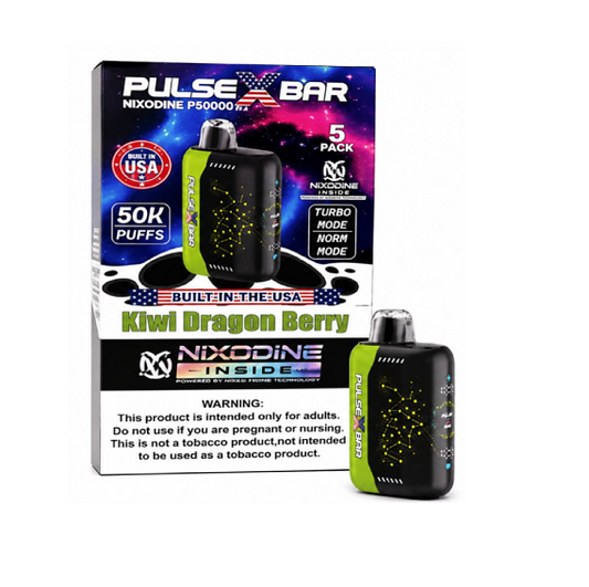 PULSE X BAR NIXODINE KIWI DRAGON BERRY 50K