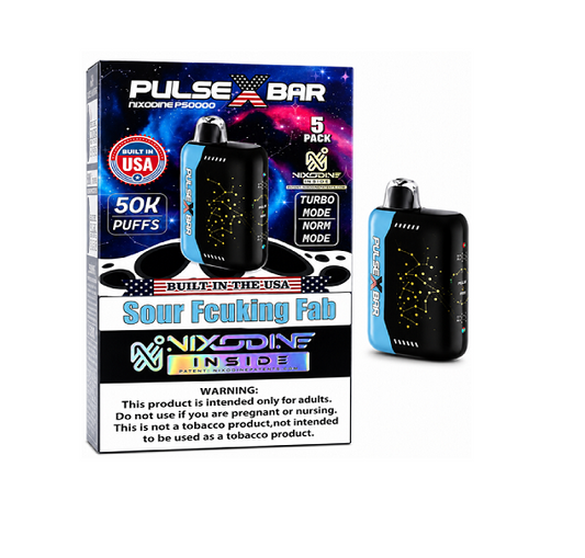 PULSE X BAR NIXODINE SOUR FCUKING FAB 50K