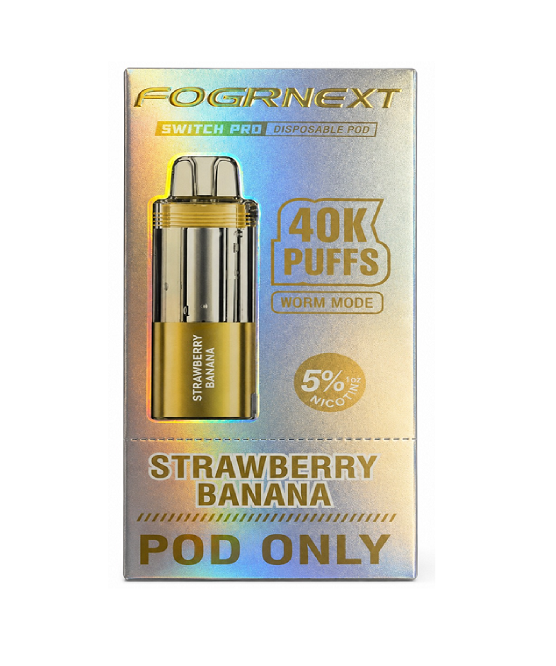 FOGRNEXT SWITCH PRO POD STRAWBERRY BNANA 40K