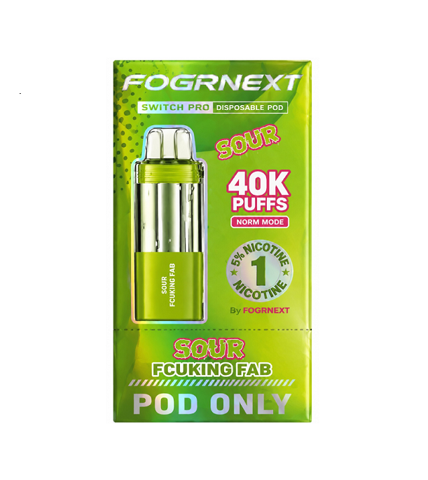 FOGRNEXT SWITCH PRO POD SOUR FCUKING FAB 40K