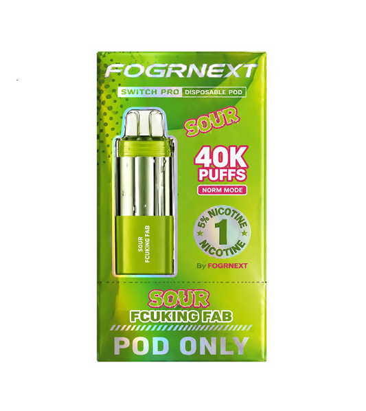 FOGRNEXT SWITCH PRO POD SOUR FCUKING FAB 40K