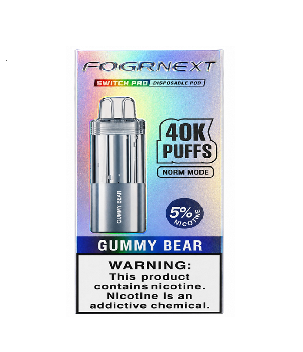 FOGRNEXT SWITCH PRO POD GUMMY BEAR 40K