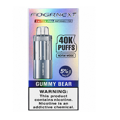 FOGRNEXT SWITCH PRO POD GUMMY BEAR 40K