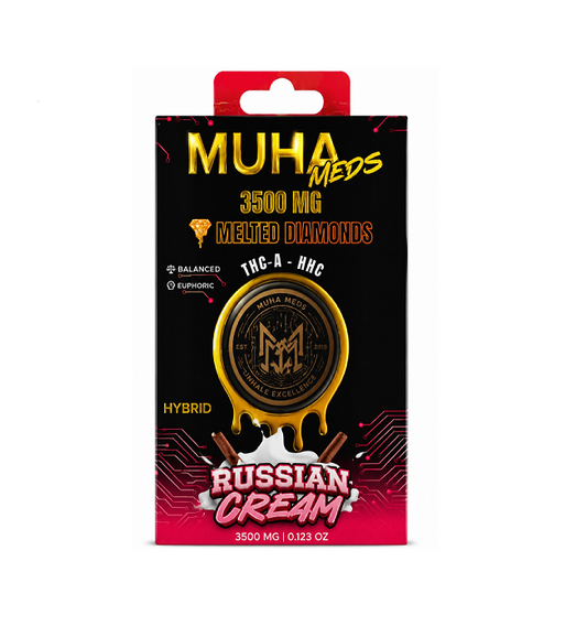 MUHA MEDS MD THC-A HHC RUSSIAN CREAM HYBD 3500MG
