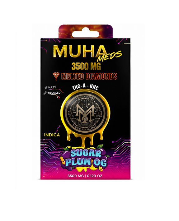 MUHA MEDS MD THC-A HHC SUGAR PLUM OG IND 3500MG