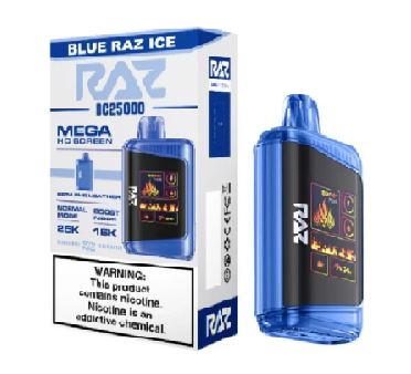 RAZ BLUE RAZZ ICE 25K|6975984056920|Pack Of|5