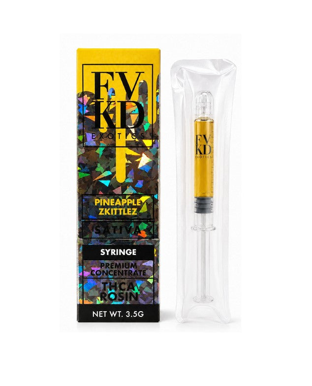 FVKD THCA SYRINGE PINEAPPLE ZKITTIEZ 3.5GM