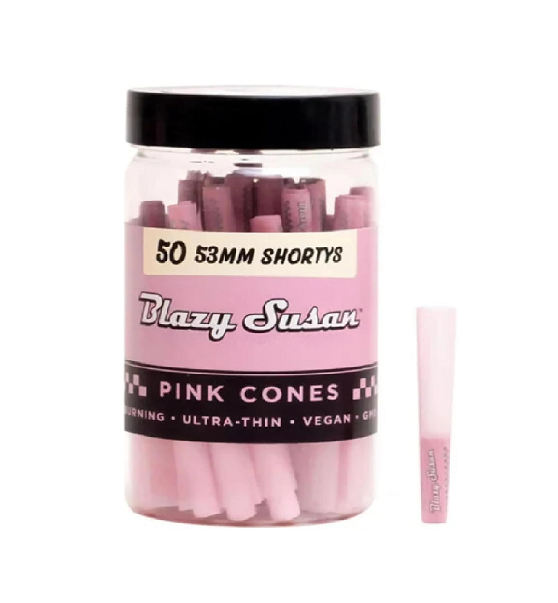 BLAZY SUSAN CONE SHORTYS PINK 53MM