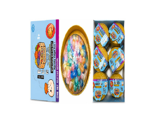 SQUISHY BUN DUMPLING MIX COLOR BALL 12CT