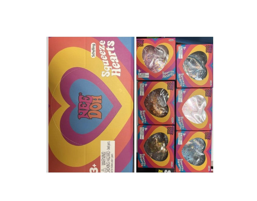 SQUEEZE HEARTS NEEDOH 3 COLORS 22308HY