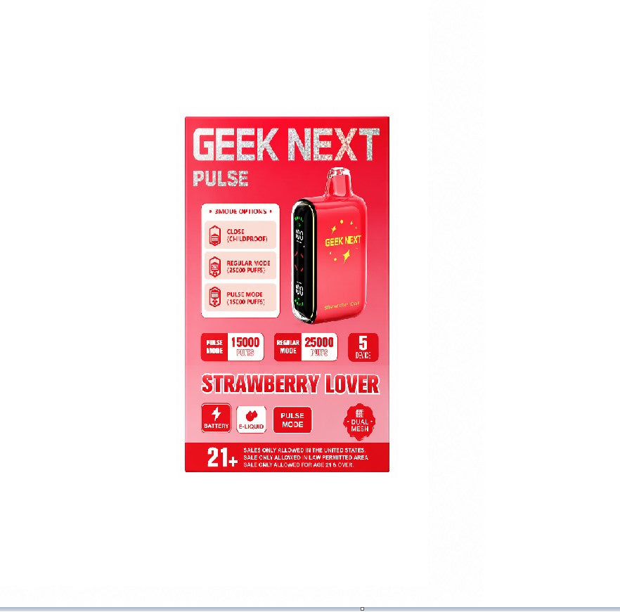 GEEK NEXT PULSE STRAWBERRY LOVER 25K