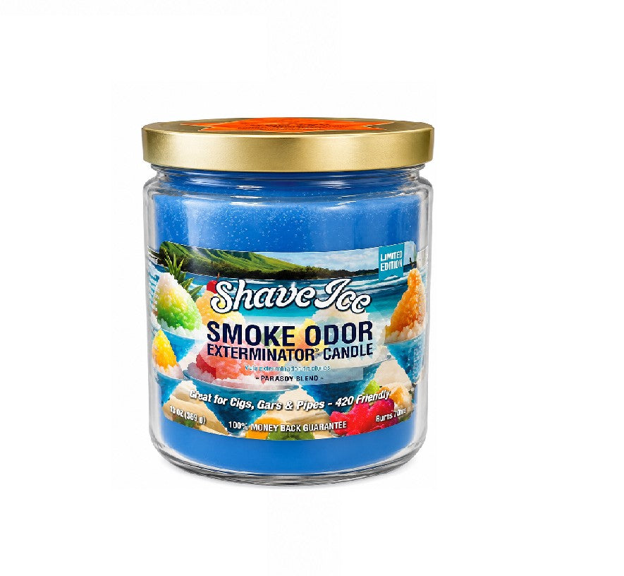 SMOKE ODOR CNDL SHAVE ICE 13OZ 1CT