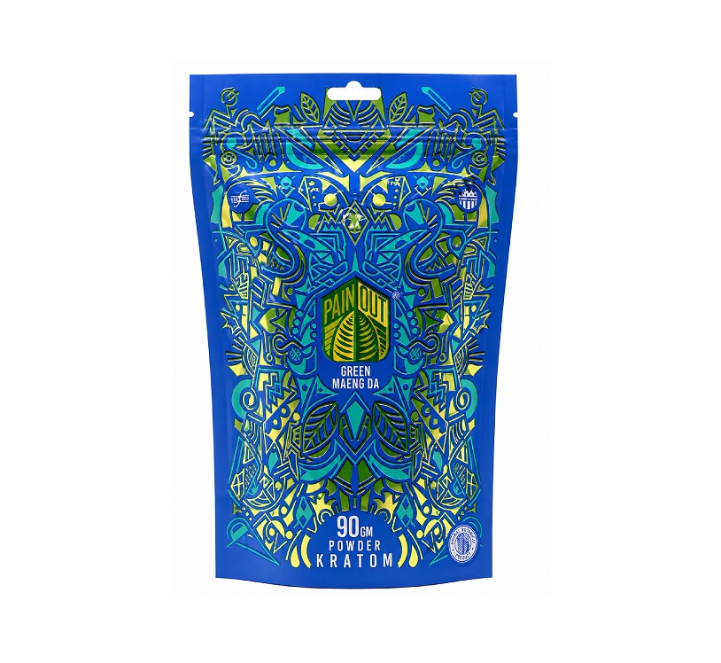 PAIN OUT KRATOM GREEN MAENDA POWDER 90GM