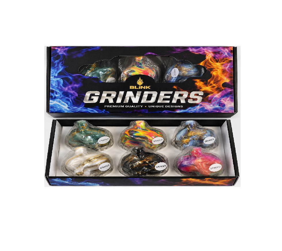 TOBACCO GRINDER BEAR SHAPE ZM003 6CT