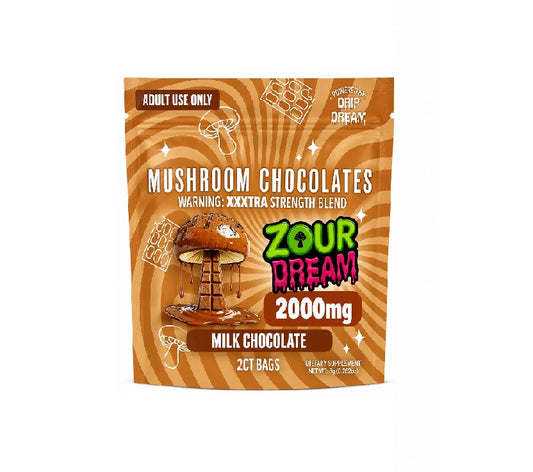 ZOUR DREAM MUSHRM CHOCOLATE MILK CHOCOLATE 60000MG