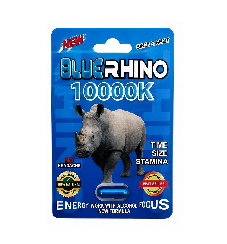 RHINO BLUE SINGLE SHOT 10000K 24CT