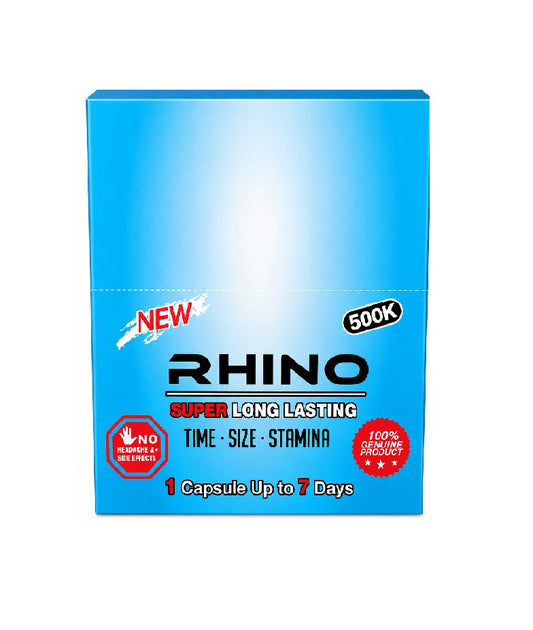 RHINO SKY SUPER LONG LASTING 500K 24CT