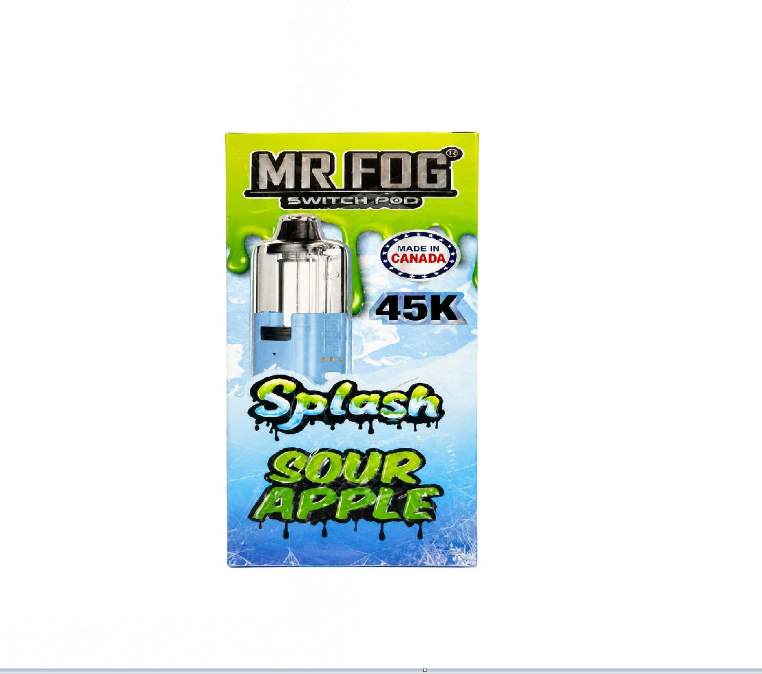 MR FOG SWITCH POD SPLASH EDTN SOUR APPLE 45K