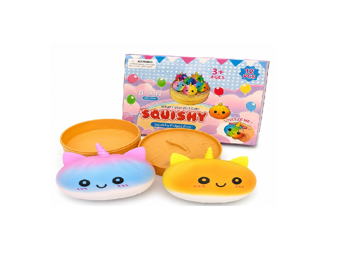 SQUISHY DUMPLING CAT FACE DESIGN 1CT