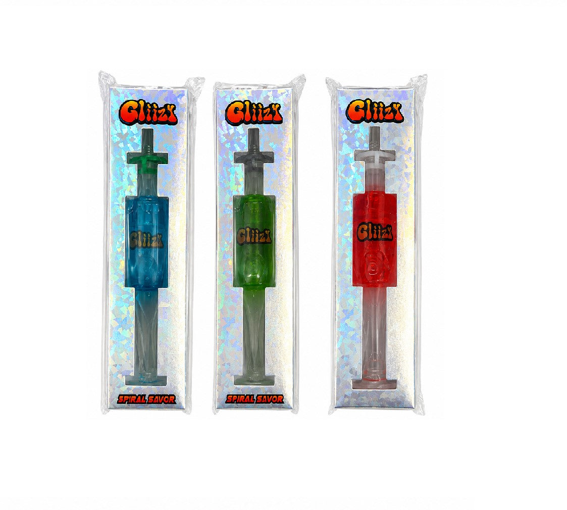 GLIIZY GLASS HONEY STRAW COIL ASSORTED
