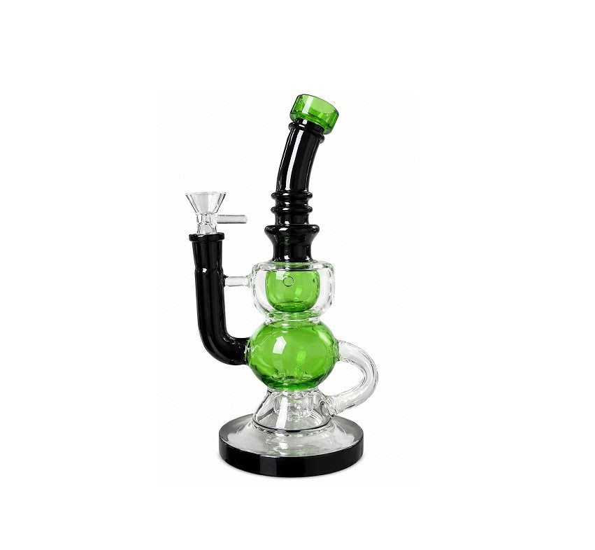WATERPIPE PREMIUM GLASS GOPE RECYCLER UK73 7"