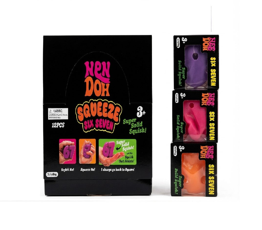 SQUEEZE NEEDOH SIX SEVEN 3 COLORS 1CT