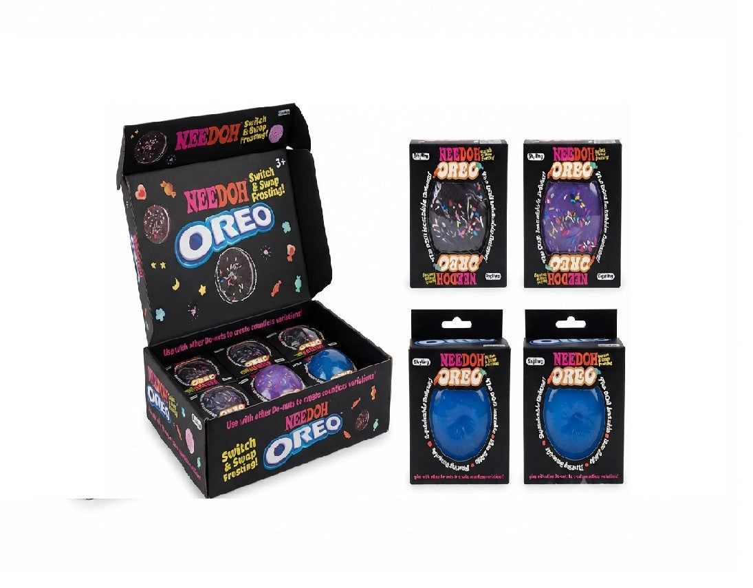 SQUISHY NEEDOH OREO DESIGN 3 COLORS 22068F 1CT