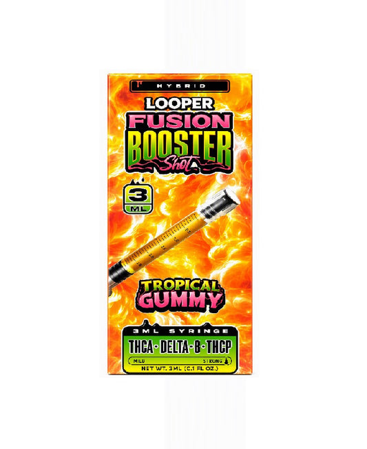 LOOPER BOOSTER FUSION SHOT SYRINGE THCP TROPICAL GUMY HYBD 3ML