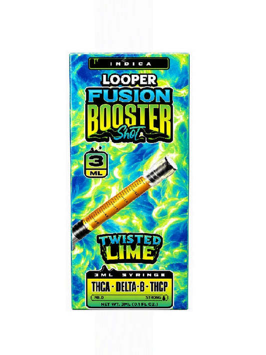 LOPPER BOOSTER FUSION SHOT SYRINGE THCP TWISTED LIME IND 3ML