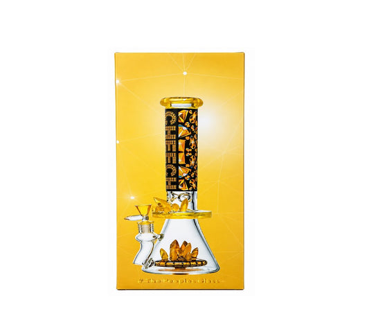 CHEECH WATERPIPE SHINNING BLING BEAKER CRYSTAL CHE-242