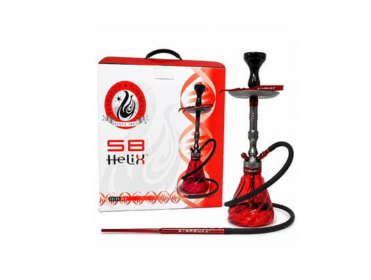 STARBUZ SB HELIX HOOKAH RED COLOR