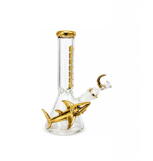JUICY JAY GOLD SHARK BEAKER GOLD PLATED 5997