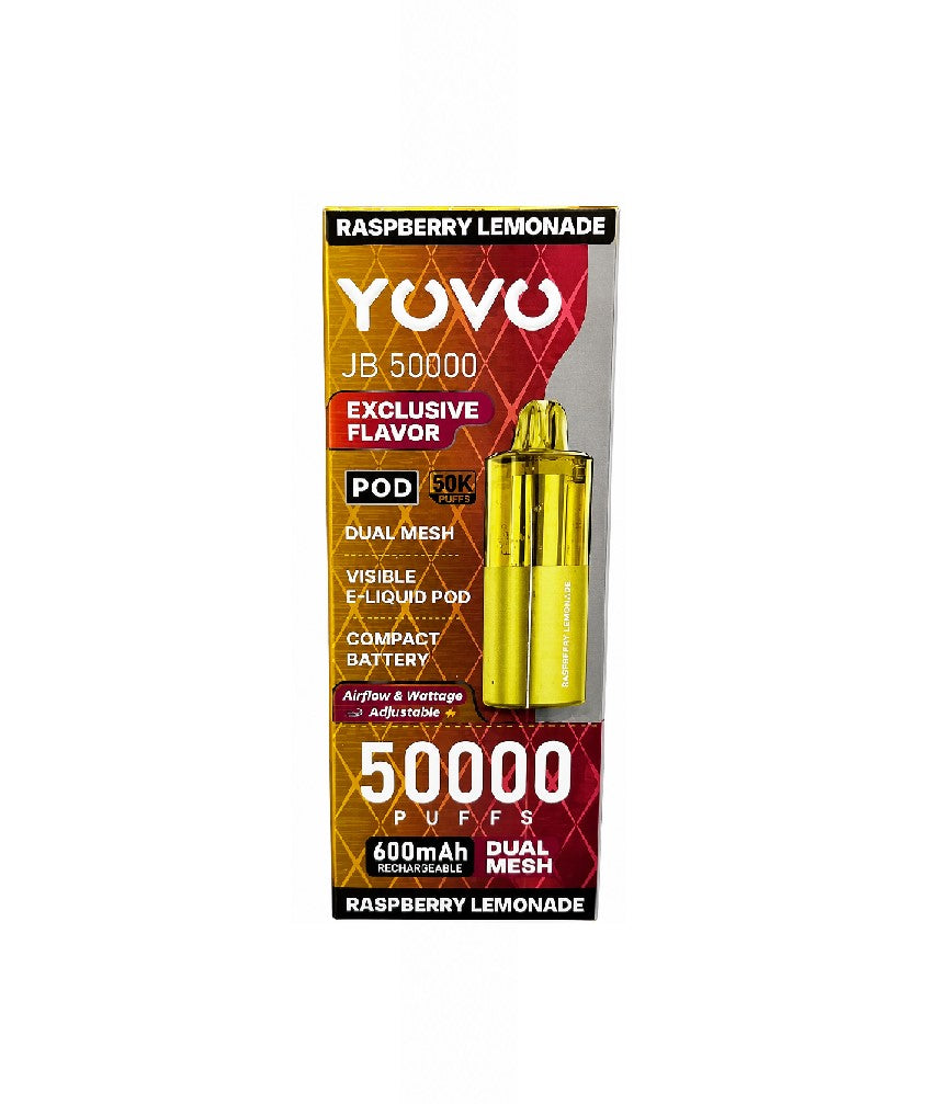YOVO JB50000 POD RASPBERRY LEMONADE 50K