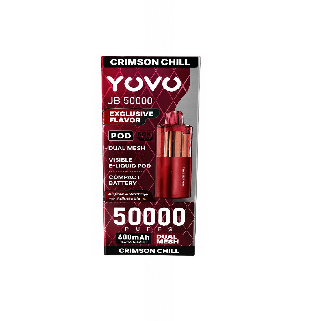 YOVO JB50000 POD CRIMSON CHILL 50K