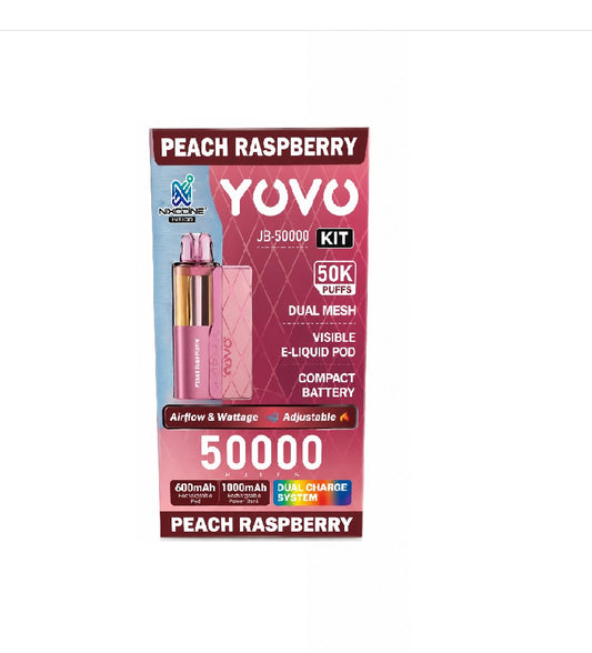 YOVO JB50000 NXD KIT PEACH RASPBERRY 50K