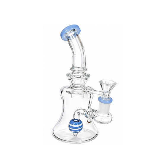 WATERPIPE LEAF STUD RIG ASSRTD COLRS 4A 8'' WP-510