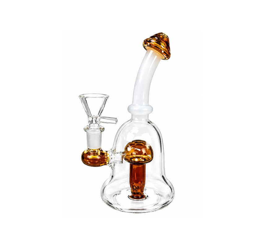 WATERPIPE BENT NECK RIG ASSRTD COLRS MW-10003 4A 7"