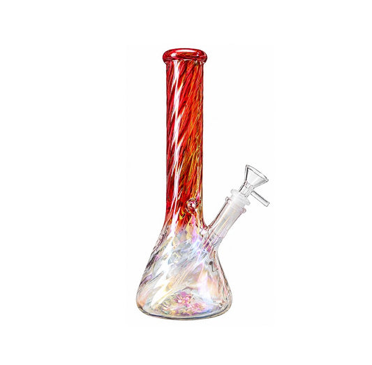 WATERPIPE TWISTED TUBE ASSRTD COLRS 4A GLASS LC-10003