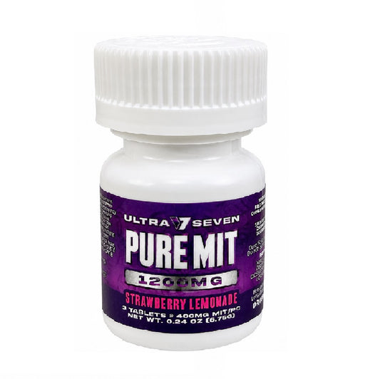 PURE MINT ULTRA 7 STRAWBERRY LEMNADE 1200MG
