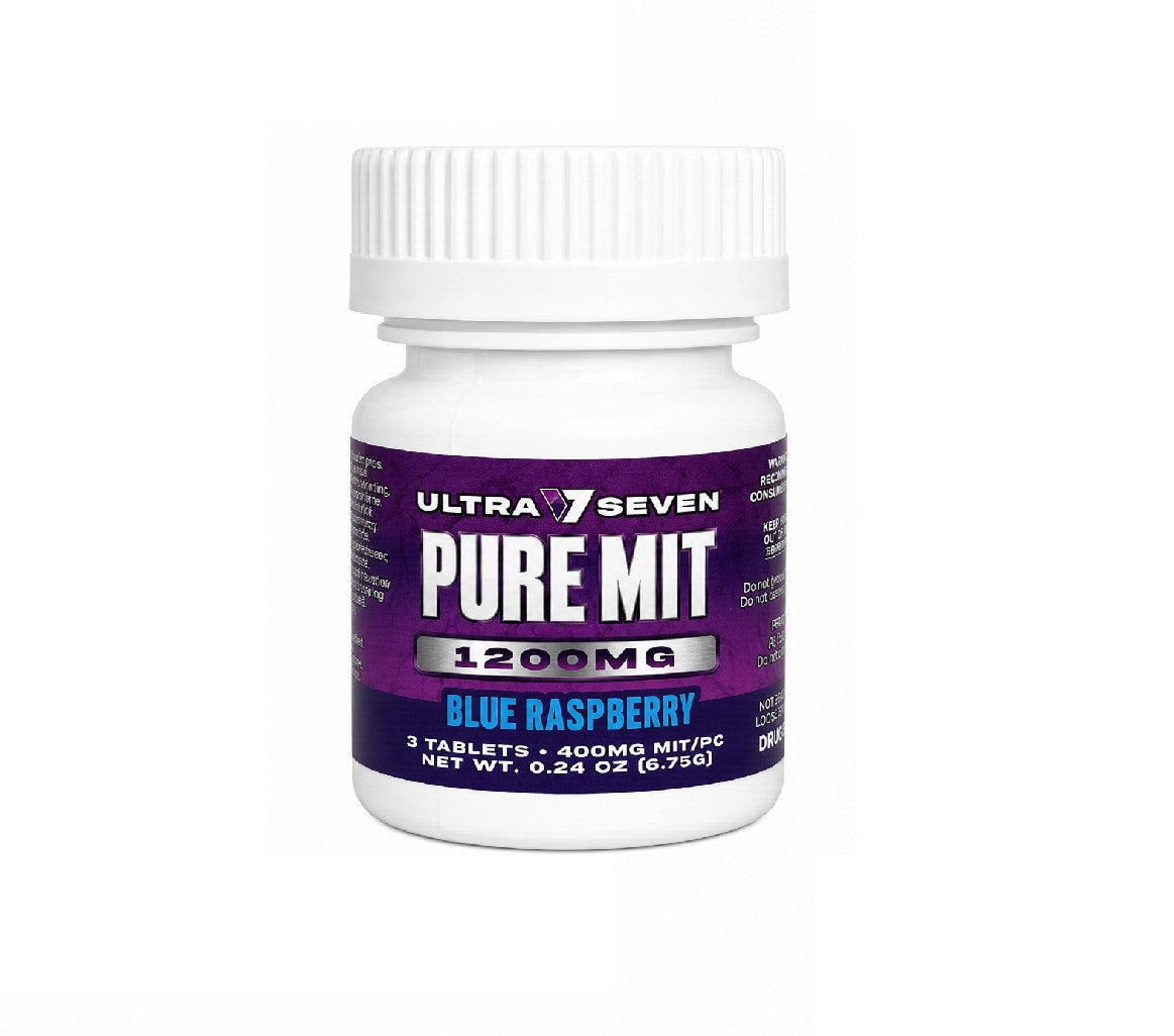 PURE MINT ULTRA 7 BLUE RASPBERRY 1200MG
