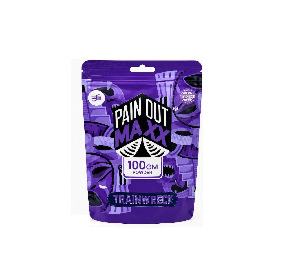 PAIN OUT MAXX KRATOM POWDER TRAINWRECK 100GM